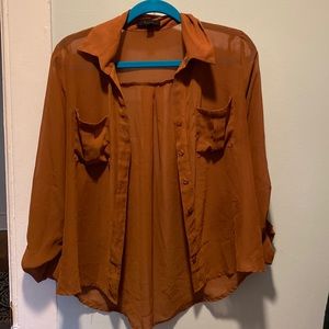 Forever 21 Button Up Blouse